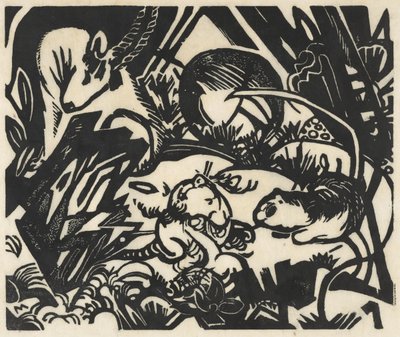 Animal Legend by Franz Marc
